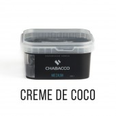 Кальянная смесь Chabacco Medium 200 г - Creme de COco (Кокос и сливки)